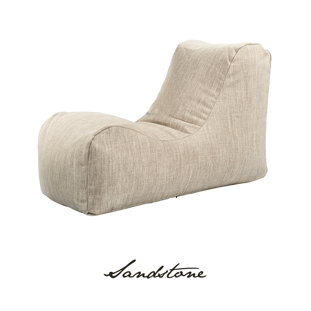 SoftRock Living Bean Bags Bohemian Linen-style upholstery bean bag recliner sandstone granite artisan Singapore
